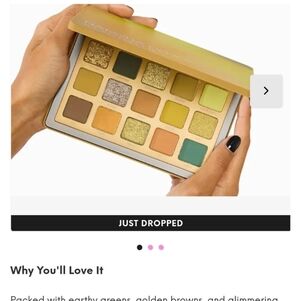 Natasha Denona Yucca Eyeshadow Palette Green, Gold, Brown NIB NEW IN BOX